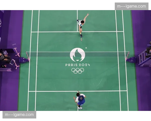 巴黎奥运羽毛球比赛场馆进行首次全要素测试 巴黎奥运羽毛球比赛场馆进行首次全要素测试